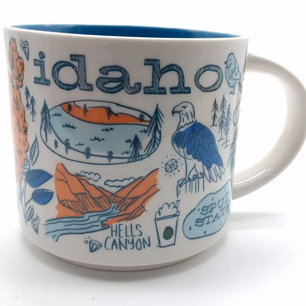 Starbucks Been There Series Idaho Across The Globe Collection Coffee Mug 14oz